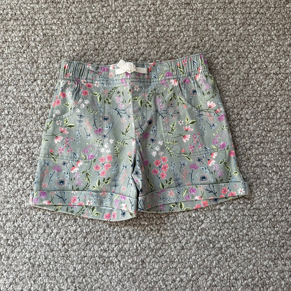 WN Girls Floral Shorts Size 7/8‎ (Medium) NWOT